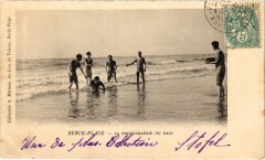 Berck-Plage Photographie du bain à Berck