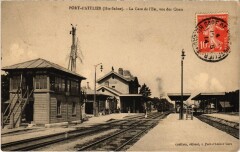 Port-d'Aterlier La Gare Railway Station vue des Quais