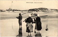 Berck-Plage Retour de la Peche à Berck