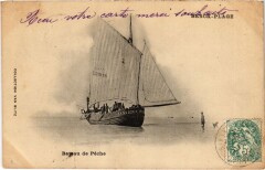 Berck-Plage Bateau de peche à Berck