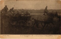 British Kindg Eward Vii in Paris Champ de manoeuvres de Vincennes