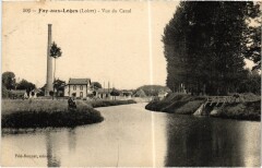 Fay-aux-Loges Vue du Canal à Fay-aux-Loges