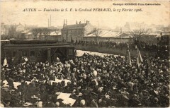 Autun Funérailles de S.E. Cardinal Perraud à Autun