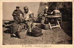 Le Portel Amorcage des lignes au Portel