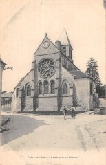 Precy Sur Oise - Eglise Et Rosace