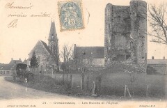 Cressonssacq - Ruines Eglise