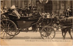 British Kindg Eward Vii in Paris