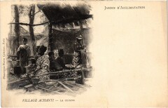 Jardin d'Acclimatation - Village Achanti - La cuisine à Neuilly-sur-Seine