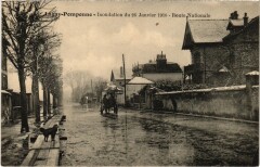 Lagny Inondations Route Nationale