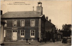 Rollot la Mairie Bureau de postes et Télégraphes à Rollot