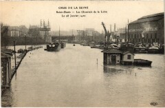 Inondations 1910 Saint-Denis Chantiers de la Loire à Saint-Denis