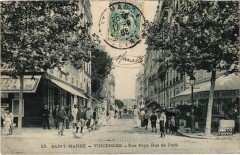 Saint-Mandé Vincennes Rue Fays Rue de Paris à Saint-Mandé