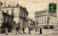 Courbevoie Place de la Mairie à Courbevoie