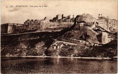 Bonifacio Vue prise de la Mer