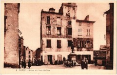 Corte Statue et Place Gaffory -
																					20250 Corte
																			