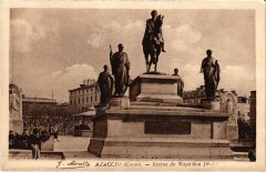 Ajaccio AStatue de Napoleon I. à Ajaccio