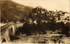 Corte Le Pont Neuf et la Ville à Corte