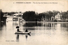 Enghien les Bains Vue du Lac du Casino France à Enghien-les-Bains