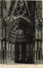 Mantes Portail de Notre-Dame France