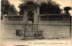 Montmorency Le buste de Gretry France à Montmorency