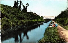 Vaujours Le Canal de l'Ourcq France