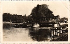 Pontoise Le Barrage et les Perthuis France à Pontoise