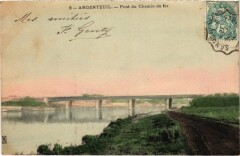 Argenteuil Pont du Chemin de Fer France à Argenteuil
