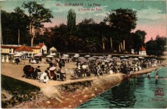 L'Isle-Adam La Plage, l'heure du Bain France à L'Isle-Adam