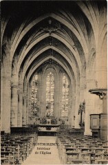 Montmorency Interieur de l'Eglise France -
																					95160 Montmorency
																			