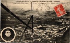 Aviation Saint-Cyr-l'Ecole Biplan M. Farman Pilote Quennehen -
													78 Yvelines
												