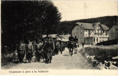 Chasseurs a pied a la Schlucht