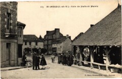 Saint-Méen-Coin de Halle et Mairie