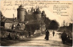 Combourg-Le Chateau ou Chateaubriand passa une partie de son à Combourg