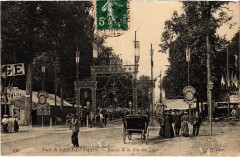 Foret de Saint-Germain Entrée de la Fete des Loges