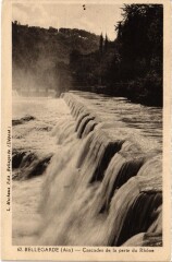 Bellegarde CAscades de la perte du Rhone