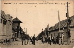 Col de la Schlucht Gérardmer Douaniers au Poteau-frontiere à Gérardmer