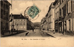 Saint-Dié rue Stanislas et College