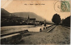 Seyssel Quai de la Gare à Seyssel