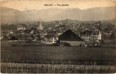 Belley vue generale à Belley