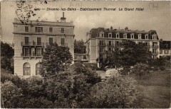 Divonne Etablissement thermal Grand Hotel