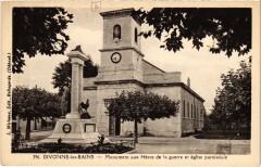 Divonne Monument aux Heros de la guerre