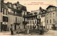 Hautes-Pyrénées Bagneres-de-Bigorre Place et Fontaine d'Albert -
													65 Hautes Pyrénées
												