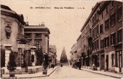 Bourg en Bresse Rue du Theatre à Bourg-en-Bresse