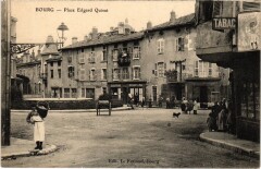 Bourg en Bresse Place Edgard Quinet à Bourg-en-Bresse