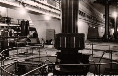 Genissiat Interieur de l'Usine Galerie des turbines -
													01 Ain
												