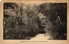Hauteville Chemin du Chateau d'Angeville
