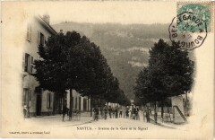Nantua Avenue de la Gare et le Singnal à Nantua