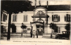 Strasbourg Hopital Militaire Gaujot à Strasbourg