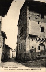 Perouges Rue des Rondes Maison Cazin