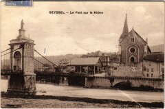 Seyssel Pont su le Rhone à Seyssel